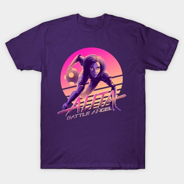 Alita: Battle Angel T-Shirt by Fine_Design